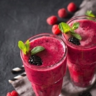 SHOTT Beverages Three Berry Milkshake Recipe
