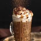 Salted Caramel Iced Chocolate Recipe | Shott Light Fruit Syrup Supplier | Good Food Warehouse