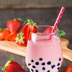 Strawberry Bubble Tea Recipe | Shott Light Fruit Syrup Supplier | Good Food Warehouse