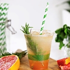 Vegware 12oz PLA Clear Leaf Cold Cup | Best Compostable Cup Supplier | Good Food Warehouse