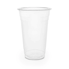 Vegware 20oz PLA Clear Plain Cold Cup | Best Compostable Cup Supplier | Good Food Warehouse
