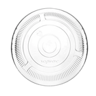 Vegware 96mm Compostable Straw Slot Hole Flat Lid | Best Compostable Cup Supplier | Good Food Warehouse