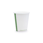 Vegware 6oz White Single Wall Coffee Cup | Compostable Coffee Cups | Good Food Warehouse