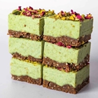 Lime Pistachio Slice | Raw Slice Wholesaler Wellness by Tess | Good Food Warehouse