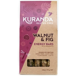 Order Wholesale Kuranda 35g Walnut Fig Energy Bars. Order Online Distributor Good Food Warehouse.