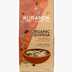 Natural Muesli 500g - Organic Quinoa Fruit Free - Kuranda Wholefoods (1x500g)