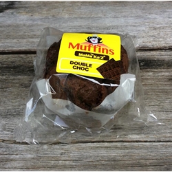 Wholesale Wrapped Muffins 170g - Double Chocolate - MaMa Kaz Orders Dispatched direct from Supplier. Free Delivery Australia Wide.