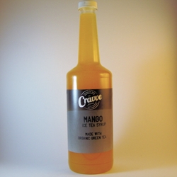 Organic Ice Tea Syrup 750ml - Mango - Cravve (1x750ml)