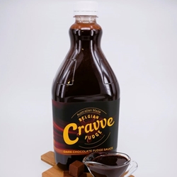 Fudge Sauce 2ltr - Belgian Dark Chocolate - Cravve (1x2ltr)
