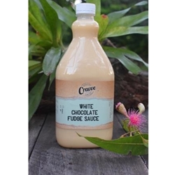 Fudge Sauce 2ltr - White Chocolate - Cravve (1x2ltr)