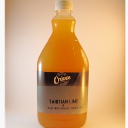 Organic Ice Tea Syrup 2ltr - Tahitian Lime - Cravve (1x2ltr)
