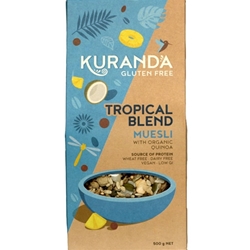 Order Wholesale Kuranda 500kg Tropical Blend Nut Free Muesli. Order Online Distributor Good Food Warehouse.
