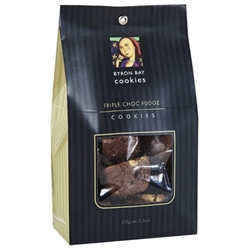 Order Wholesale Fresh Byron Bay Triple Choc Fudge Baby Button 150g Gift Bags from Good Food Warehouse