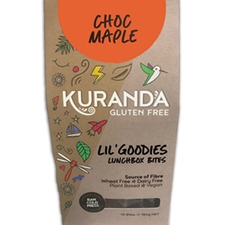 Order Wholesale Kuranda 180g Choc Maple Lunchbox Bites. Order Online Distributor Good Food Warehouse.
