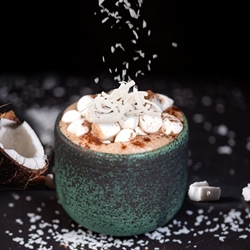 Coconut Hot Chocolate  Recipe | Shott Light Fruit Syrup Supplier | Good Food Warehouse