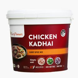Spice Mix 1kg - Chicken kadhai Curry - Curry Flavours (1x1kg)
