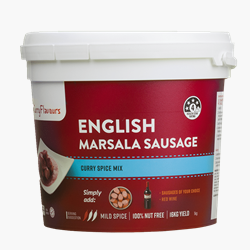 Spice Mix 1kg - English Marsala Sausage Curry - Curry Flavours (1x1kg)