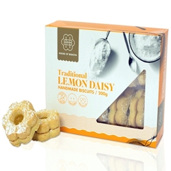 Wholesale Hamper Biscuits | House of Biskota Lemon Daisy | Good Food Warehouse