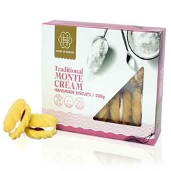 Handmade Monte Cream Biscuits | House of Biskota Supplier | Good Food Warehouse