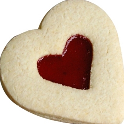 Gluten Free Jam Shortbread Hearts | The Original Gourmet Wholesale | Good Food Warehouse