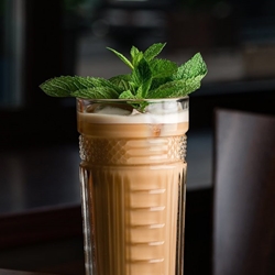 Wild Peppermint Iced Coffee Recipe | Shott Light Fruit Syrup Supplier | Good Food Warehouse