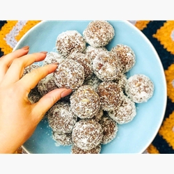 Cacao & Coconut Protein Balls | Brookfarm | Good Food Warehouse