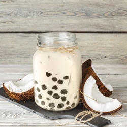 Coconut Bubble Tea Recipe | Shott Light Fruit Syrup Supplier | Good Food Warehouse