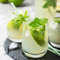 Tahitian Lime Mint Cider Recipe | Shott Light Fruit Syrup Distributor| Good Food Warehouse